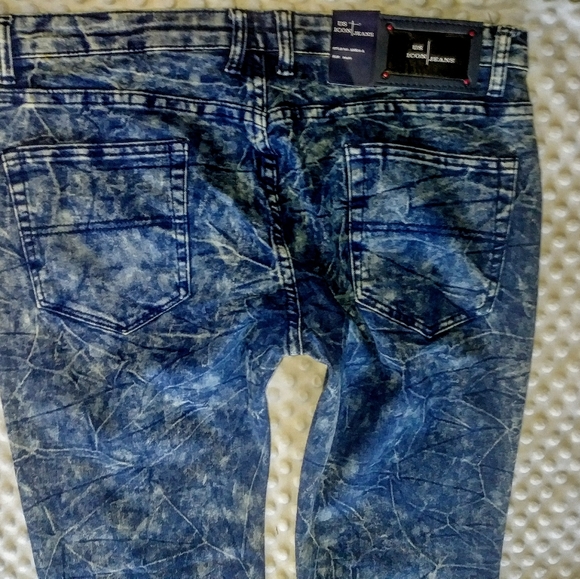 US Icon Jeans Size 36 Moto Skinny Leg NWT - Picture 7 of 10
